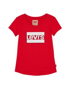 Lev i&#039;s Girl&#039;s Red Logo T-Shirt