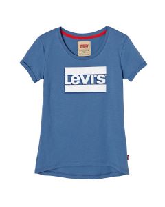 Levi's Girl's Blue Logo T-Shirt
