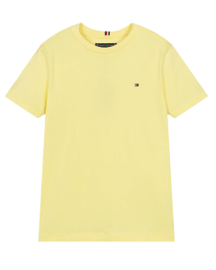 Tommy Hilfiger Boys Yellow Tulip Basic &#039;Essential&#039; T-shirt SS24