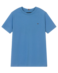 Tommy Hilfiger Boys Blue Spell Basic &#039;Essential&#039; T-shirt SS24