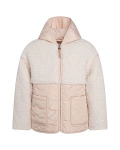 Chloé Pink Faux Shearling Jacket