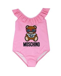 Moschino Kid Pink Frill Sunglasses Swimsuit