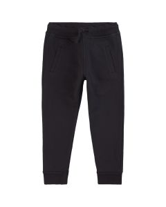 DSQUARED2 Black Stretched Logo Joggers