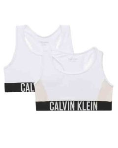 Calvin Klein White And Black 2 Pack Bralette