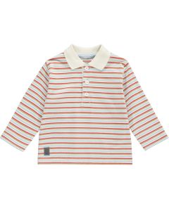 Mitch & Son Boys Striped Jersey Polo Shirt