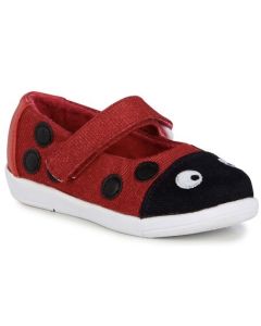 EMU Australia Ladybug Kids Canvas Shoes