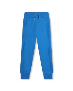 MARC JACOBS Bright Blue Embossed NS Cotton Joggers