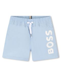 BOSS Baby Boys NS 24 Pale Blue  Swim Shorts