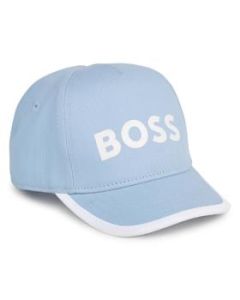 BOSS Baby NS 2024 Boys Pale Blue Cotton White Logo Cap