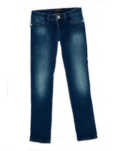 Emporio Armani Girls Dark Blue Wash Jeans
