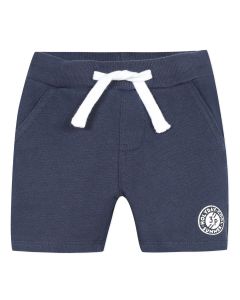 3Pommes Boys Navy Blue Cotton Shorts
