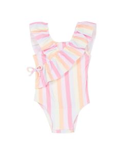 Lili Gaufrette Pink Multicolored Swimsuit