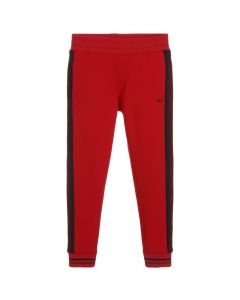 LITTLE MARC JACOBS Boy's Red Jersey Joggers