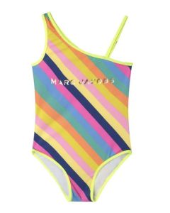 MARC JACOBS Girls Colourful Striped Swimsuit