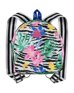 A'Dee Tropical Dreams 'Winner' Allover Floral Rucksack With Backstraps