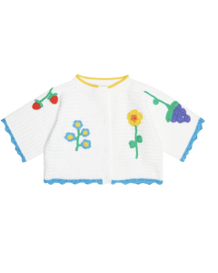 Stella McCartney Girls Crochet Style Cardigan