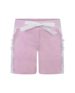 Simonetta Girl's Pink Broiderie Anglaise Shorts 