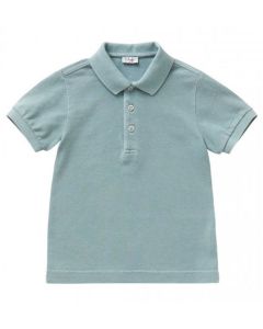 IL Gufo Boy's Sea Green Polo Shirt 