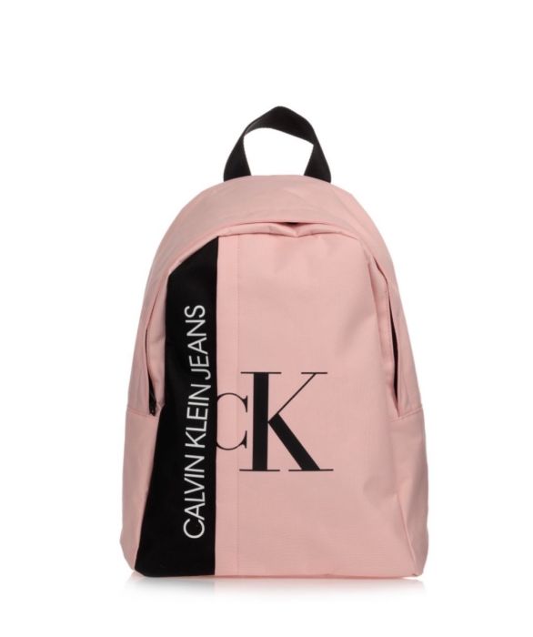 Calvin Klein Jeans Pink Logo Backpack (40cm)
