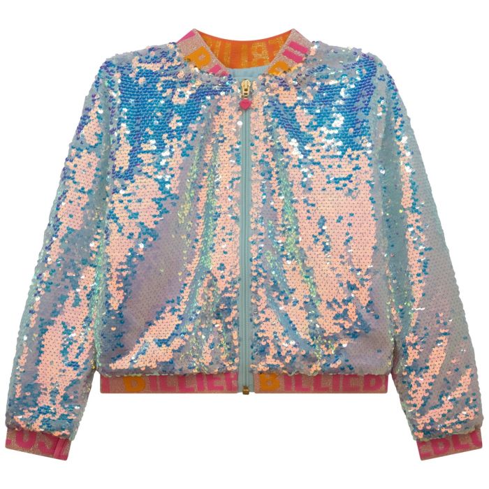 Billieblush Iridescent Sequin Jacket