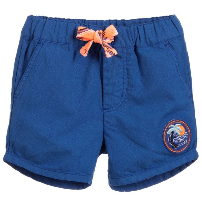 Billybandit Boys Blue Cotton Shorts