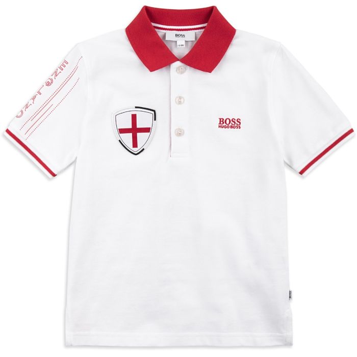Boss Boy's Special Edition World Cup England Polo Shirt