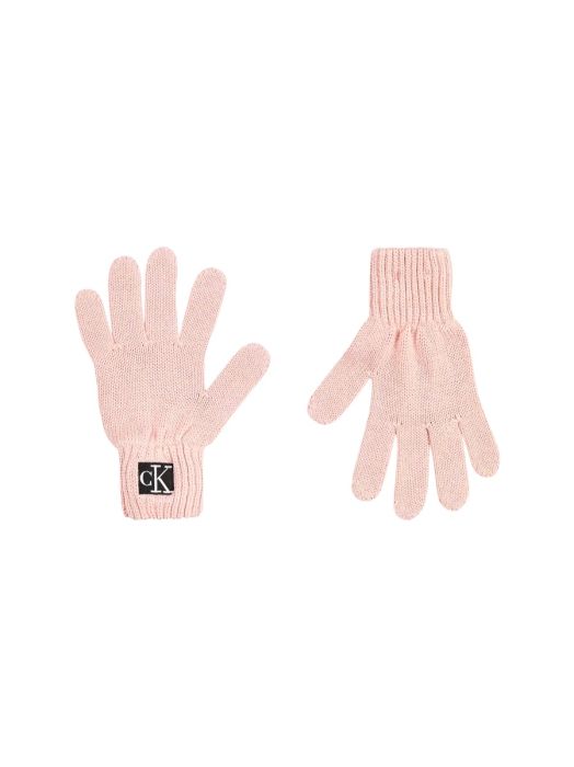 Calvin Klein Jeans Pink Organic Cotton Gloves