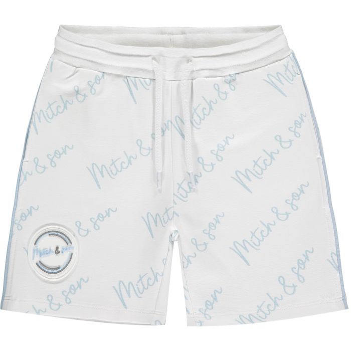 Mitch & Son Boys 'Ally' White Jersey Shorts